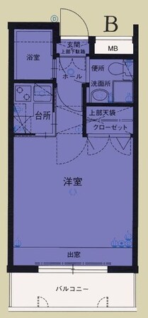 エステートモア・平尾パージュの物件間取画像